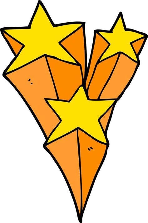 Cartoon Shooting Stars 10473818 Vector Art At Vecteezy