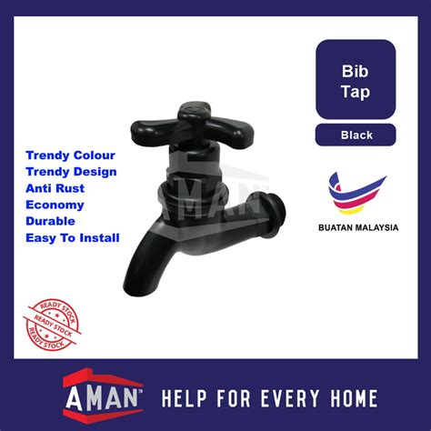 Pvc Bib Water Tap Kitchen Bathroom Sink Faucet Kepala Paip