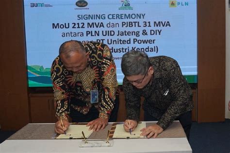 Pln Siap Pasok Listrik Mva Untuk Kendal Industrial Park