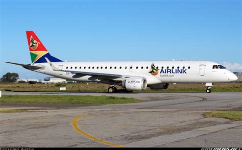 Embraer 190ar Erj 190 100igw South African Airlink Aviation Photo