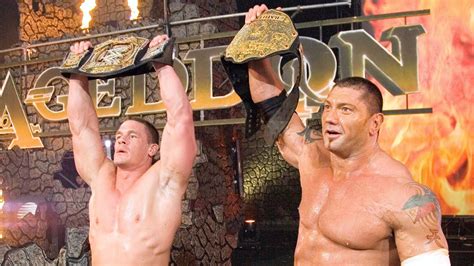 Batista And John Cena Unite For A Superteam Armageddon Youtube