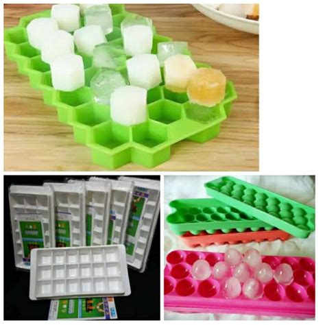 Jual Cetakan Es Batu Jelly Puding Plastik Silikon Telur Puyuh Shopee