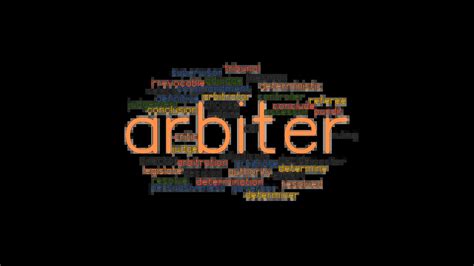 ARBITER: Synonyms and Related Words. What is Another Word for ARBITER ...