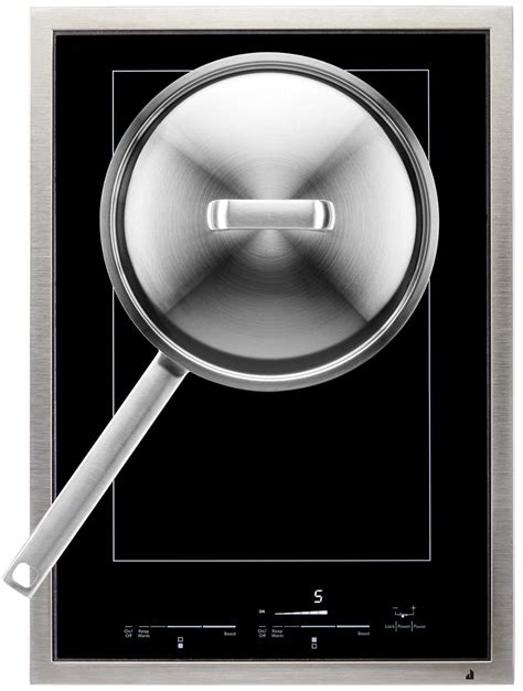 Jennair 15 Electric Induction Cooktop Blacksilver Jic4715gs Best Buy