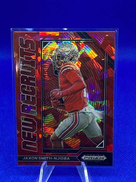 Panini Prizm Draft Picks New Recruits Red Ice Prizm Nr Jaxon