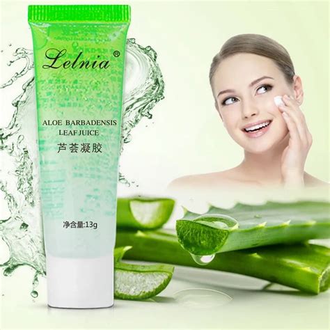 Concentrated Natural Aloe Vera Gel Acne Cream Sleep Disposable Mask