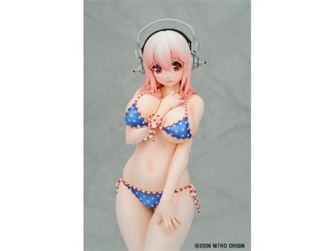 Nitro Super Sonic Pvc Statue Super Sonico Paisura Bikini Ver Re Run Cm Kaitendoh