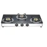 Buy Prestige Marvel Glasstop Gas Stove With Brass Burners Online At