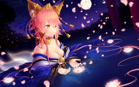 Tamamo No Mae Caster Hd Wallpaper Fategrand Order And Fateextra