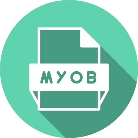 Myob File Format Icon 15824311 Vector Art at Vecteezy