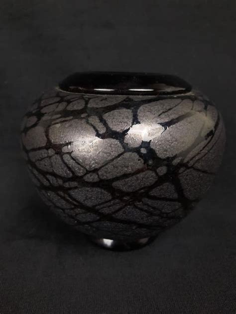 Proantic Vase En Verre De Robert Pierini xxe Siècle