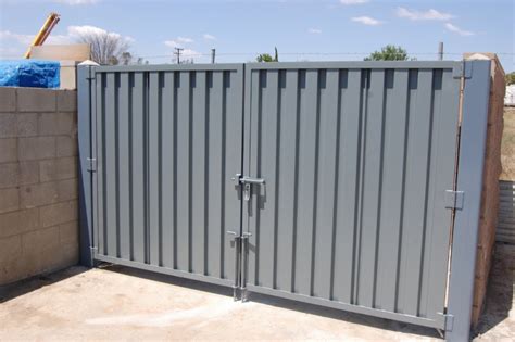 Fusion Metalworks Trash Enclosure Gates