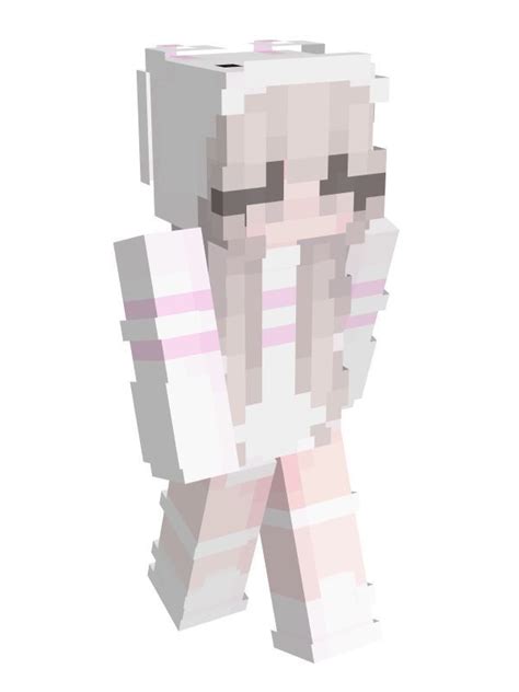 Cutest Bun Bun In 2022 Minecraft Skin Minecraft Girl Skins Mc Skins