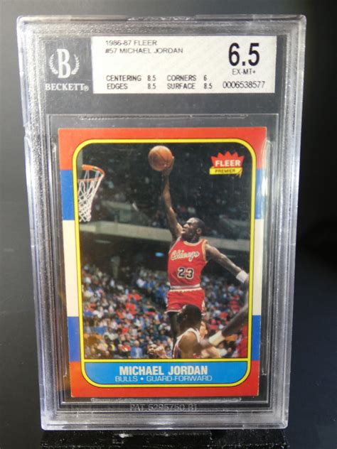 michael jordan basketball card 6