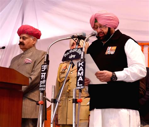 Captain Amarinder Singh Sworn In As Chief Minister Of Punjab