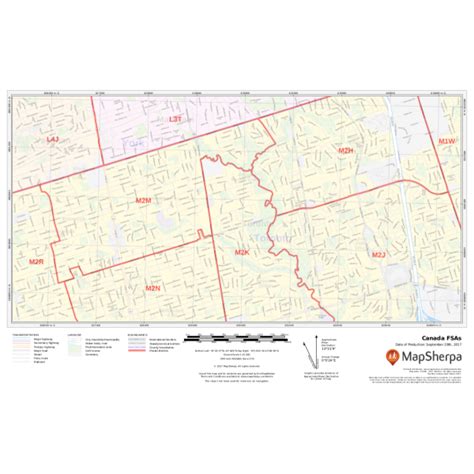 Canada Postal Codes Forward Sortation Areas Kiosk Map Stanfords