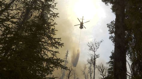 Incendio Forestal De Alaska Avanza Tras Evacuación