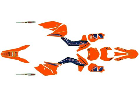 Kit déco KTM EXC EXC F 2014 2016 Origine 2 Boutique Kit Déco Moto