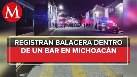 Comando Asesina A Dos Y Deja Varios Heridos En Bar De Uruapan Michoacán Vídeo Dailymotion