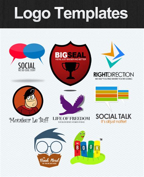 logo templates preview  hero design