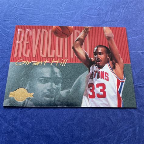 Rc 1994 95 Skybox Premium Revolution R2 Grant Hill Nba Detroit Pistons