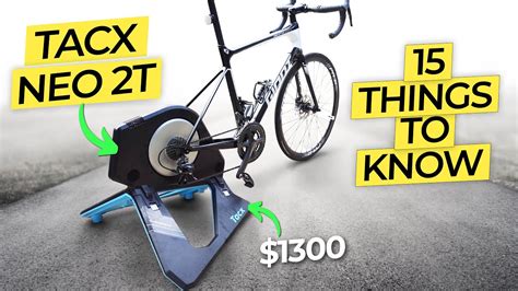 Tacx Neo 2T Smart Turbo Trainer Setup In Depth Review YouTube