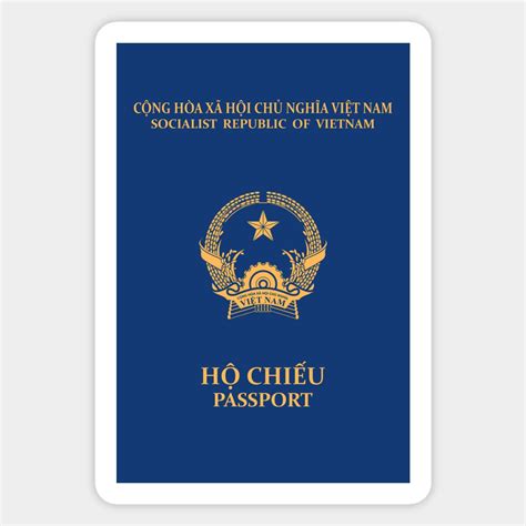 Vietnam Passport Magnet Passport Vietnam Custom Stickers