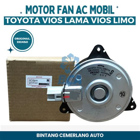 Jual MOTOR FAN Radiator AC Mobil Vios LAMA DAN VIOS LIMO Denso Kab