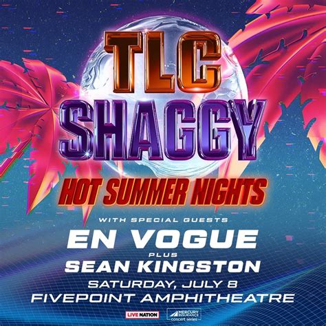 Hot Summer Nights W TLC Shaggy En Vogue Sean Kingston