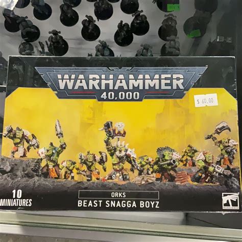 Warhammer 40k Orks Beast Snagga Boyz Warehouse Comics Cards And Gaming