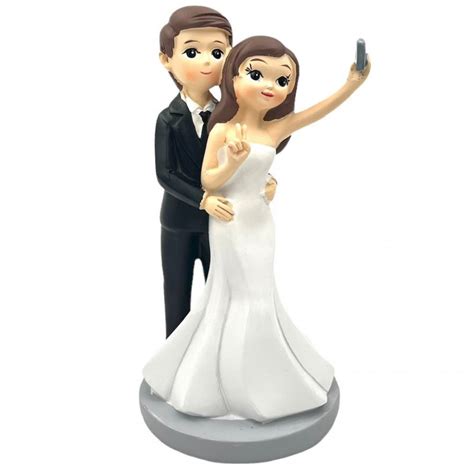 Figura Selfie Boda Detalles Para Bodas Comuniones Bautizos Y