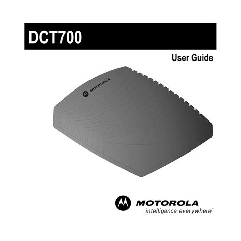 motorola dct verizon fios digital adapter user manual