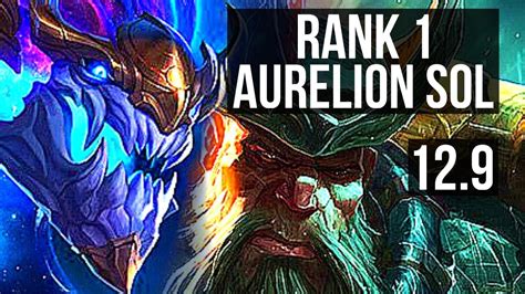 Aurelion Sol Vs Gangplank Mid Rank Aurelion Sol M Mastery