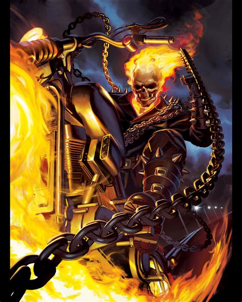 Beniamino Bradi Ghost Rider Marvel Flair 2024