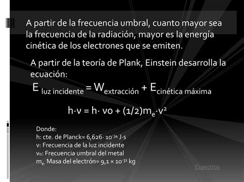 Efecto FOTOELÉCTRICO ppt descargar