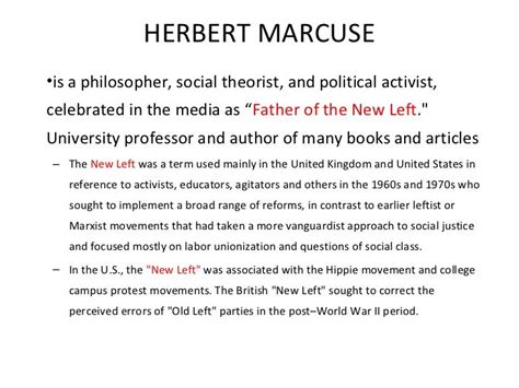 Herbert Marcuse