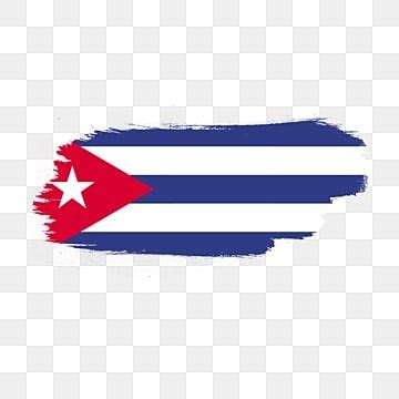 Cuba Flag Clipart PNG Images Cuba Flag Painted Brush Cuba Flag