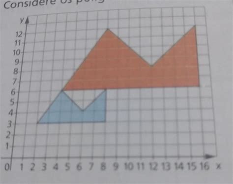 1 Considere Os Poligonos A Seguir A Quais As Coordenadas Dos Vertices Do Poligono