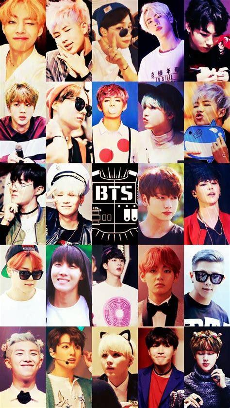 BTS Collage Wallpapers - Wallpaper Cave