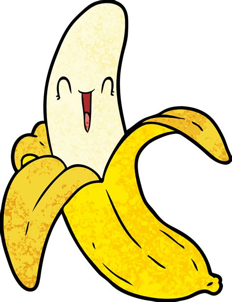 cartoon crazy happy banana 45144178 PNG