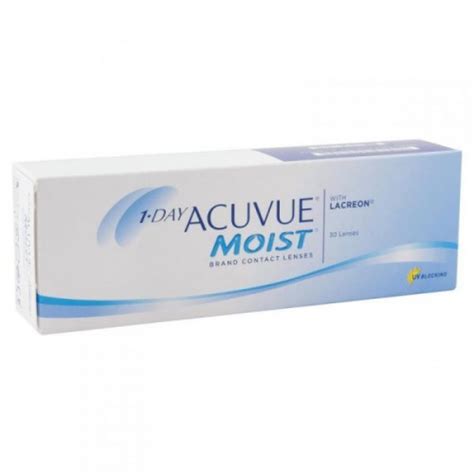 Контактные линзы Acuvue One Day Moist (Акувью ван дей моист), 30 штук