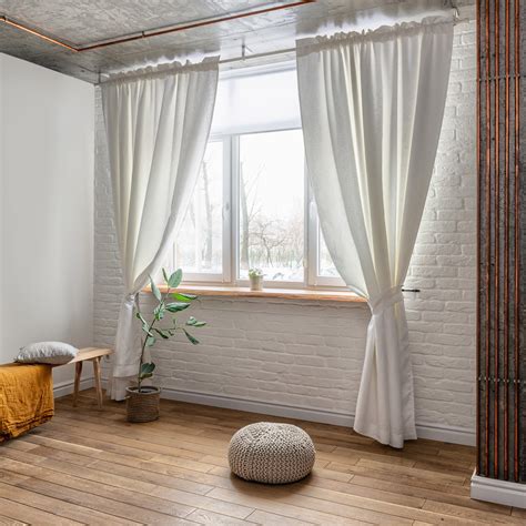 Rod Pocket with Heading - Privacy Curtains - Custom Sizes: 63"; 84"; 90 ...