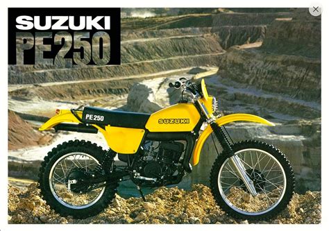 Racing Cafè Vintage Brochures Suzuki Pe 250 1978 Usa
