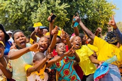 Picture Thousands Attend President Chamisa Rally Zimeye