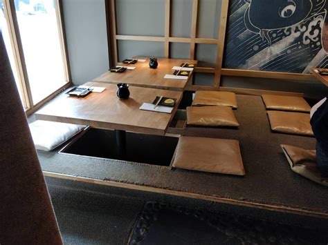 This Sushi Restaurant Has Tables That Simulate Traditional Japanese