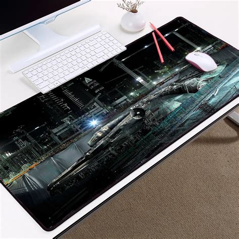 Mairuige Sci Fi Movie Space Ship Battleship Mousepad Creative Star Wars