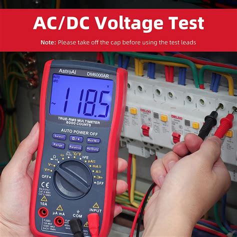 AstroAI User Manual User Guide AstroAI Digital Multimeter 6000