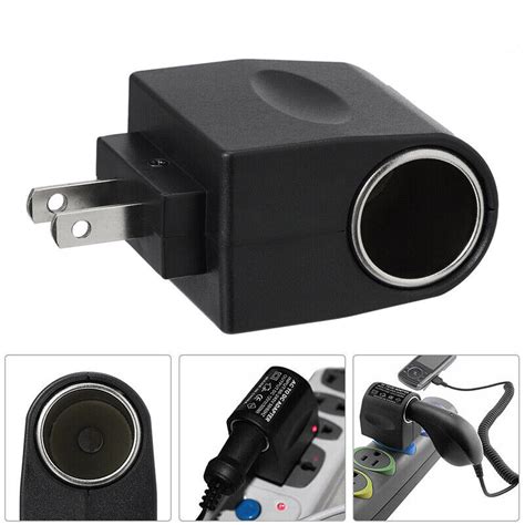 Dc Car Cigarette Lighter Converter Power Socket Adapter V V Ac