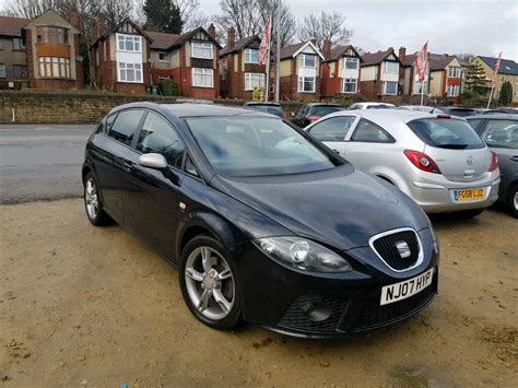 2007 SEAT LEON 2 0 TDI FR MANUAL BLACK STAGE 2 REMAP LONG MOT GOOD