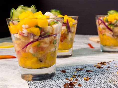 Ceviche De Pescado Con Mango Del Monte Frutas® Del Monte Frutas